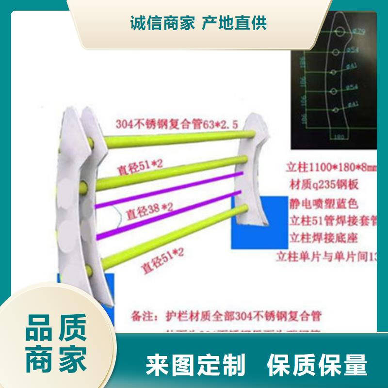 景观护栏-不锈钢复合管海量现货直销厂家现货批发