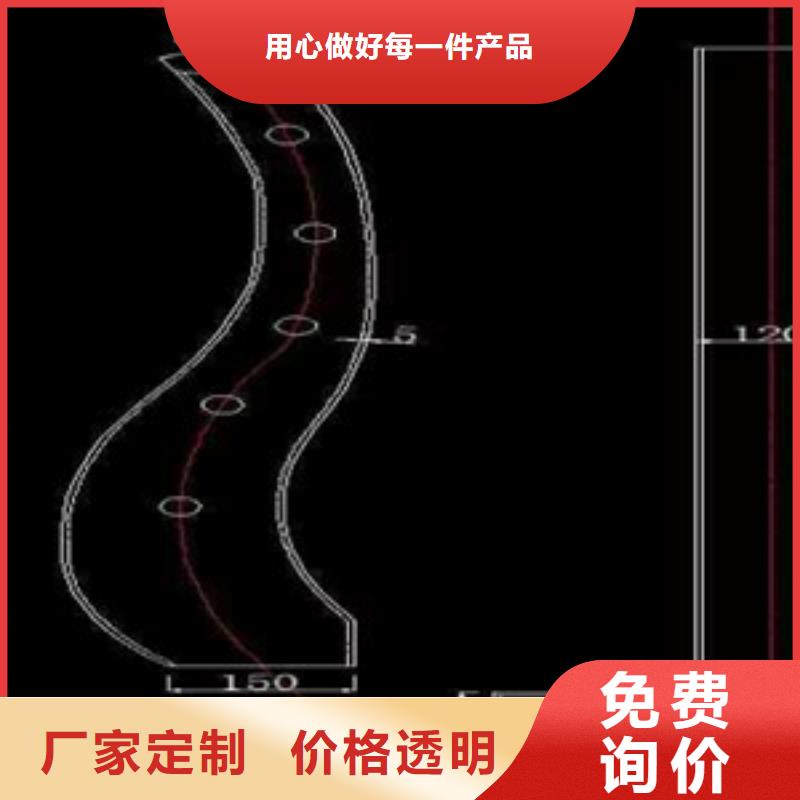 桥梁护栏立柱不锈钢复合管桥梁护栏厂家大量现货一手货源源头厂家