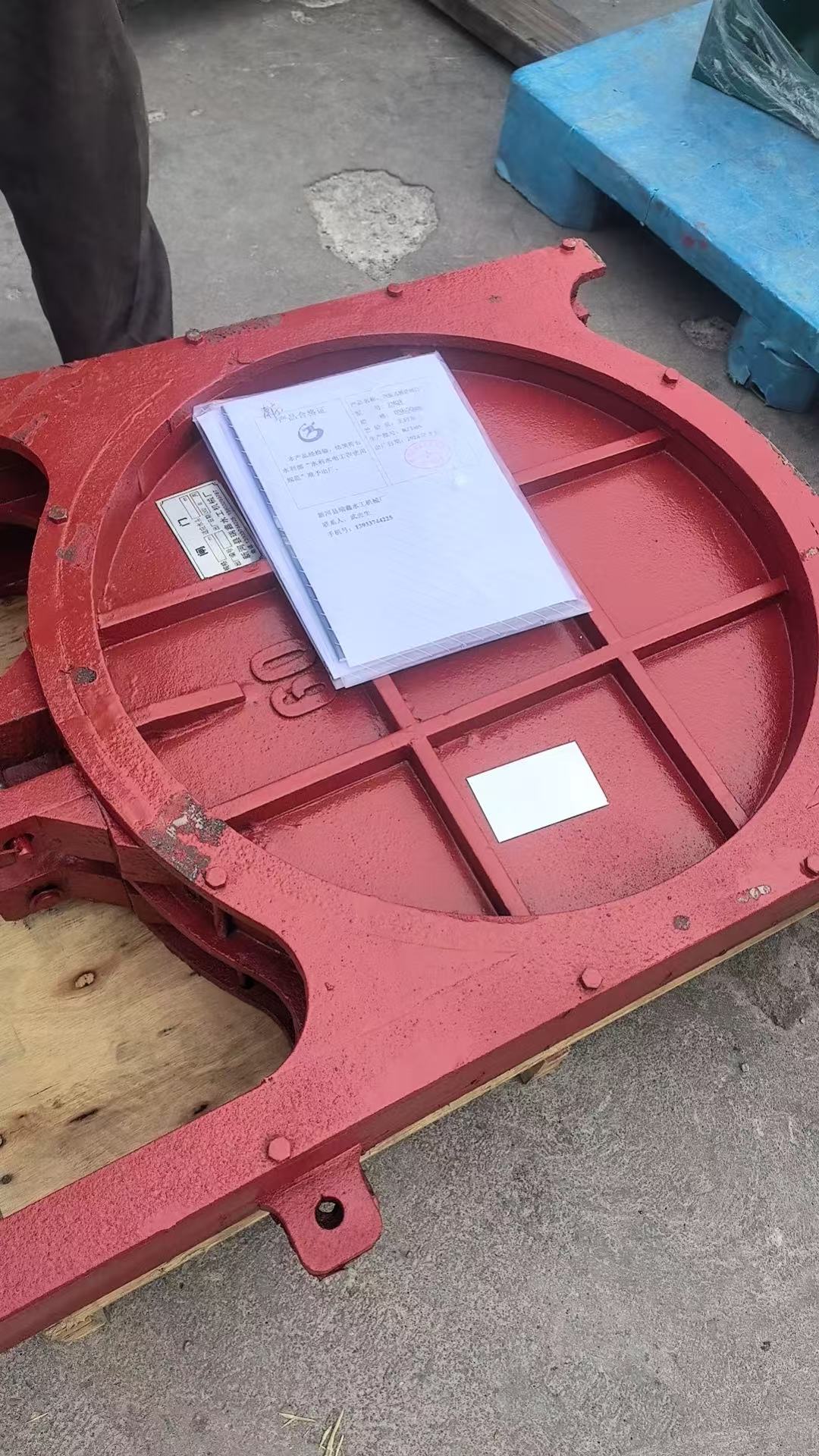 墙式镶铜铸铁圆闸门质量认证货源直销