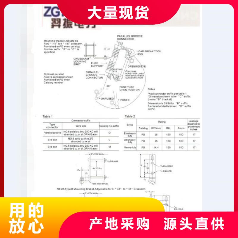 【跌落式保险】高压熔丝具RW12-12KV/200A质量三包