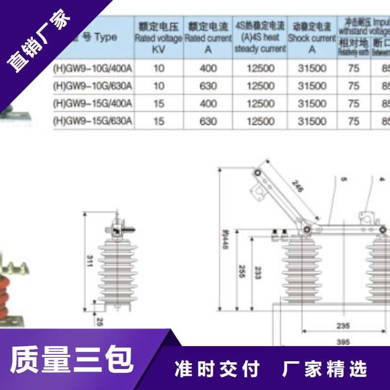 单极隔离开关HGW9-15G/200质量放心源头采购