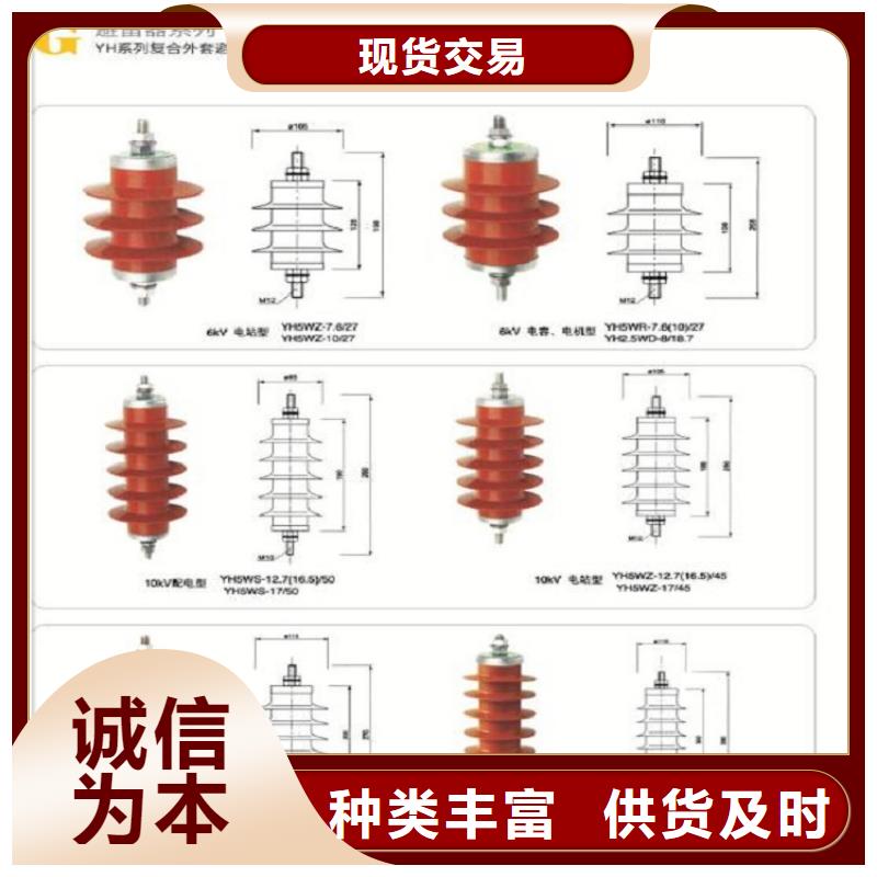 【】氧化锌避雷器YH10W5-116/302GY超产品在细节