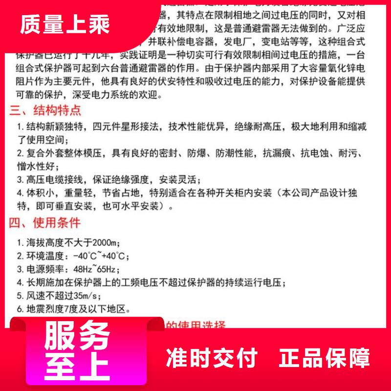 【过电压保护器/组合式避雷器】TBP-A-6.3/F好产品价格低