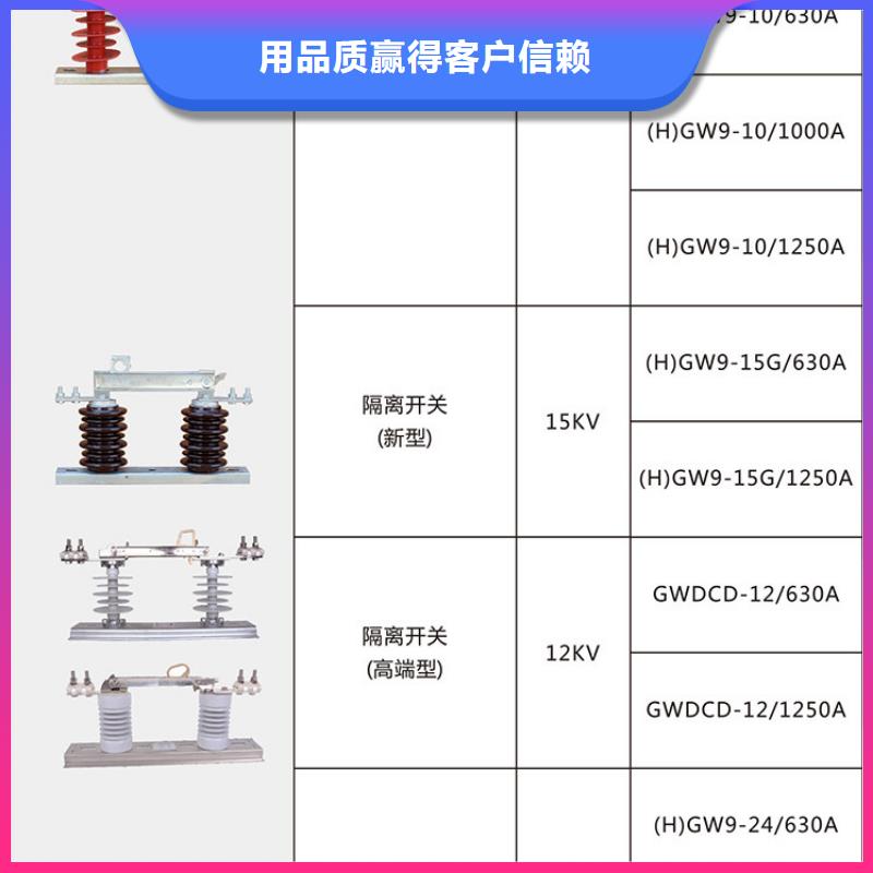 _户外高压隔离开关HGW9-15KV/630A当地货源