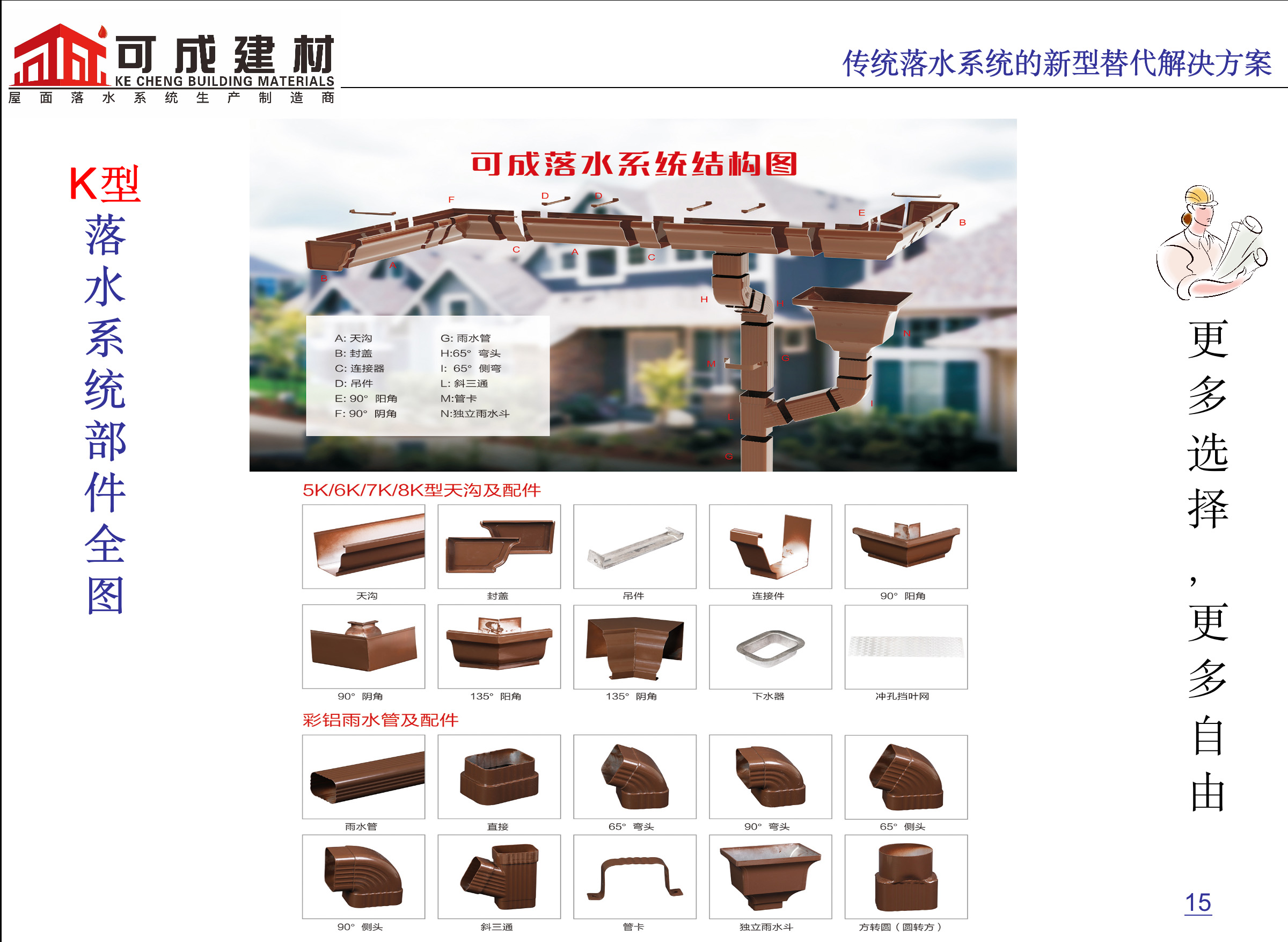 别墅金属接水槽价格好品质售后无忧