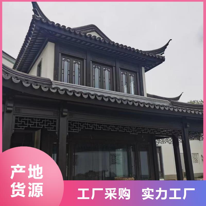 铝代木仿古建筑施工队伍每个细节都严格把关