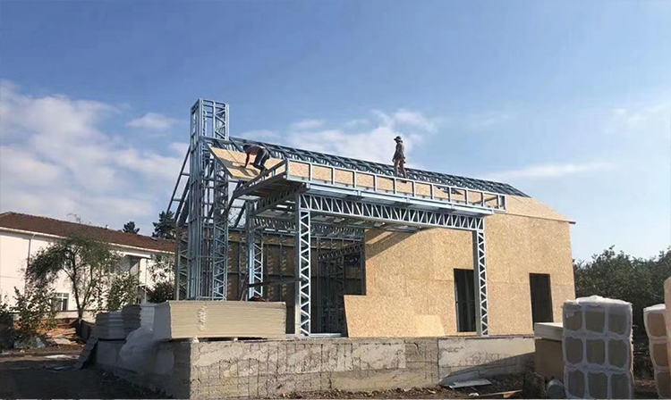 路桥农村楼房二层半农村自建房图片装修工厂直营