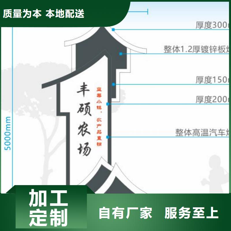 社区美丽乡村标牌质量可靠本地厂家