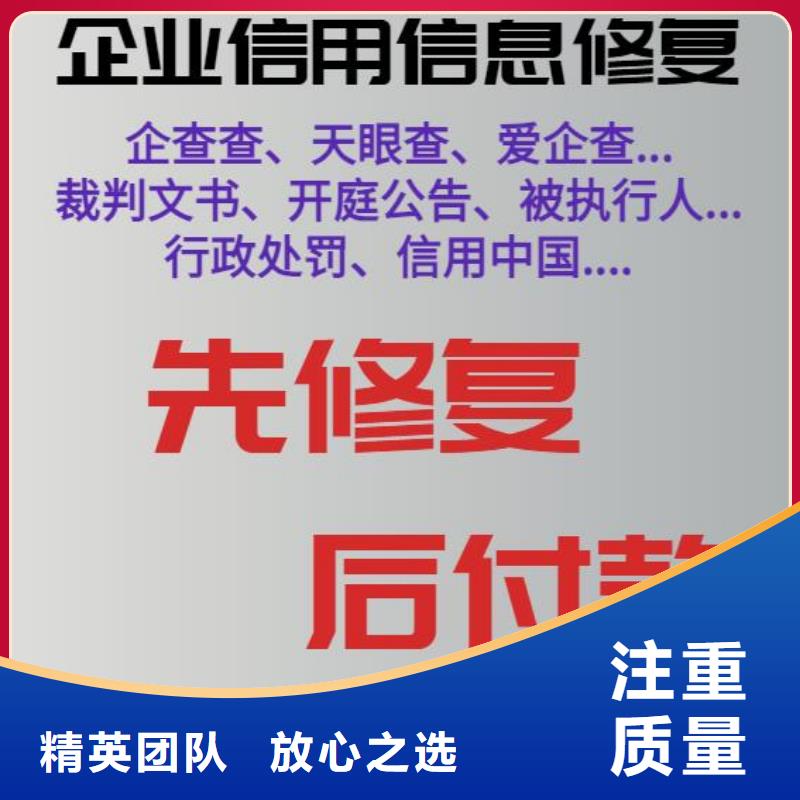 天眼查司法解析和失信被执行人信息怎么处理附近厂家