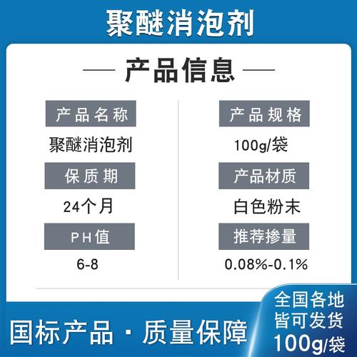 有机化合物消泡剂出厂价格