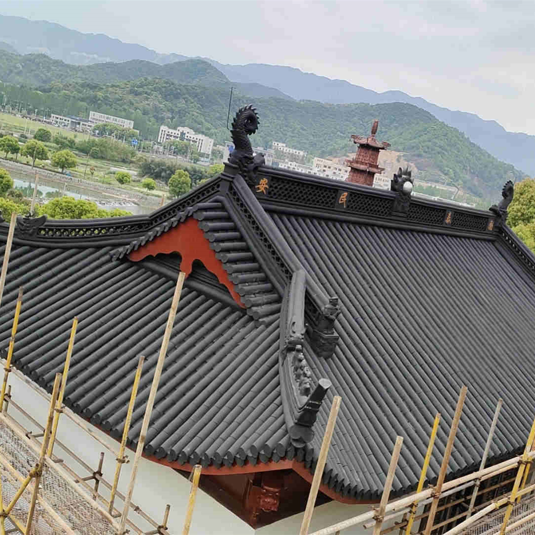 祠堂瓦古建青瓦仿古琉璃瓦源头直供厂家支持定制加工