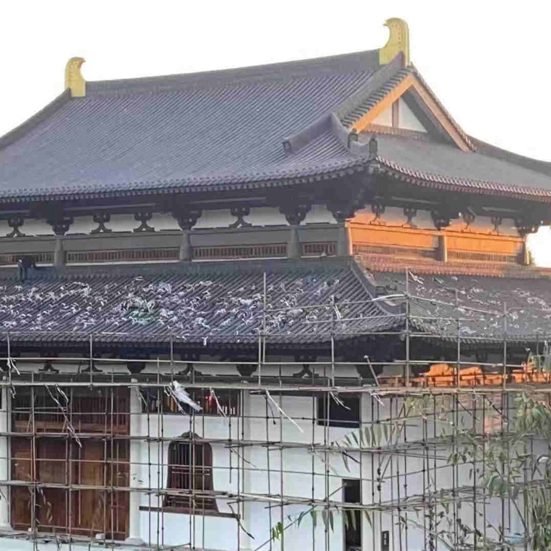 买寺院瓦庙宇瓦园林筒瓦到天麟建筑陶瓷有限公司