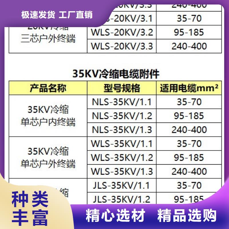 单芯中间接头JLS-35/1.125-50附近品牌