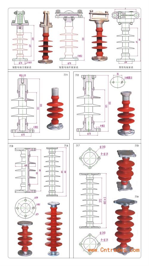 FZSW4-72.5/6G复合支柱绝缘子一手价格