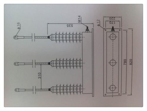 HY5WZ-10/27x2避雷器用保护器当地服务商